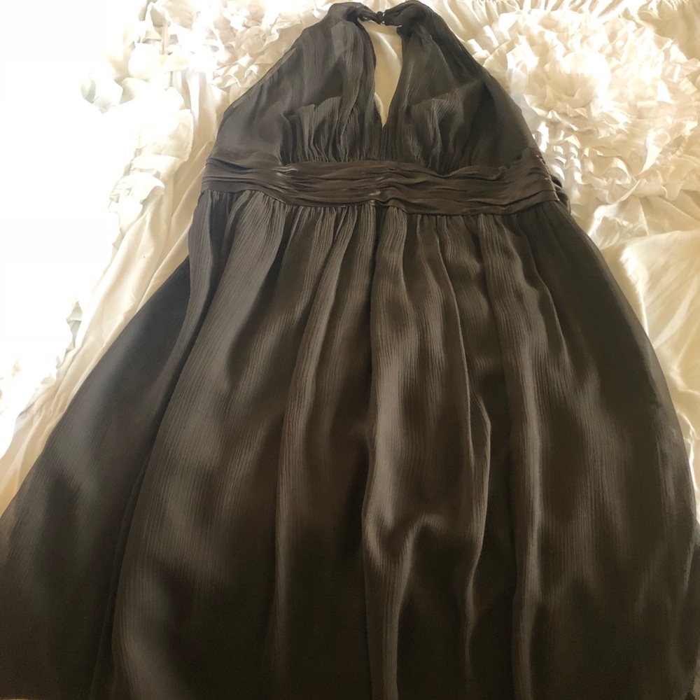 Maggy London Brown Halter dress